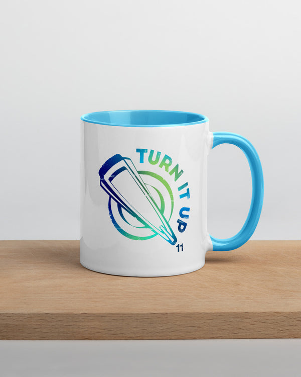 Turn It Up to 11 Mug with Color Inside - Cool Gradient - Photo 7