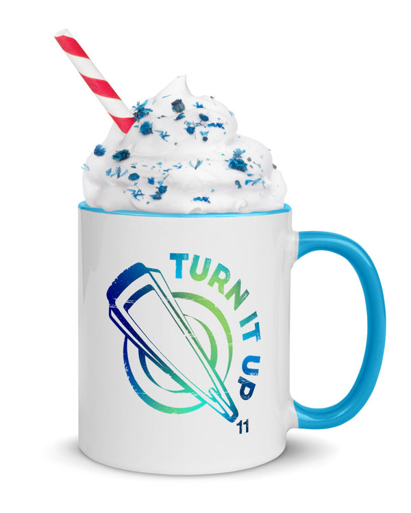 Turn It Up to 11 Mug with Color Inside - Cool Gradient - Photo 10