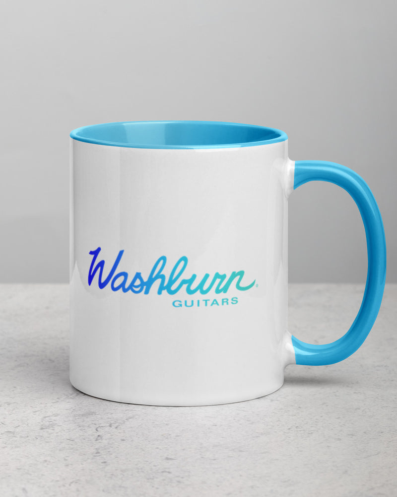 Washburn Mug with Color Inside - Neon Gradient - Photo 1