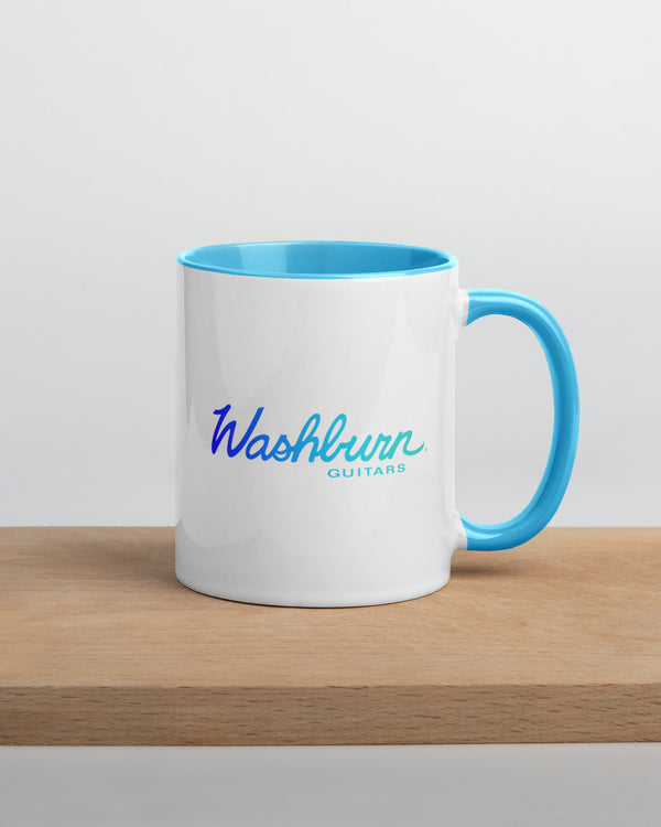 Washburn Mug with Color Inside - Neon Gradient - Photo 7