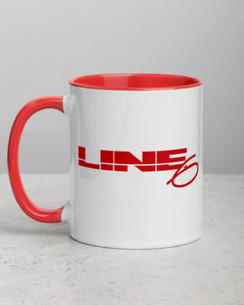 Line 6 Vintage Logo Mug  - Red