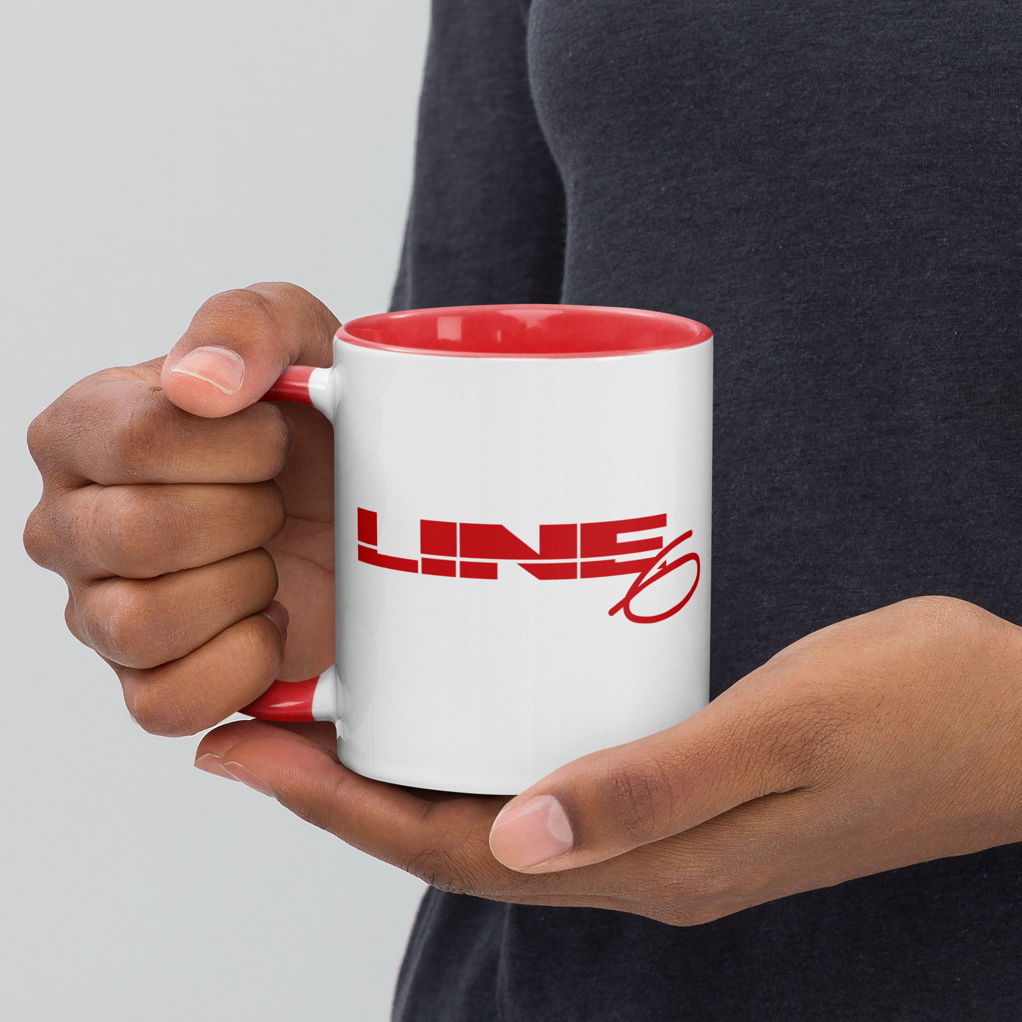 Line 6 Vintage Logo Mug - Red - Photo 4
