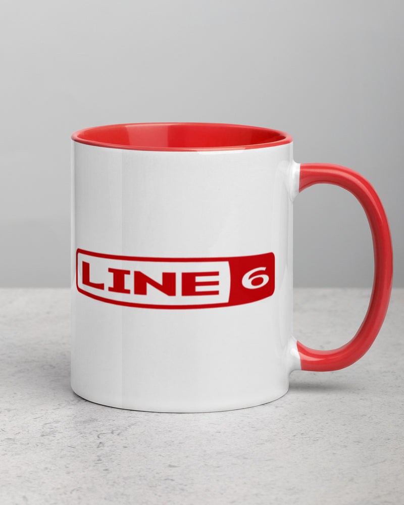 Line 6 Vintage Logo Mug - Red - Photo 2