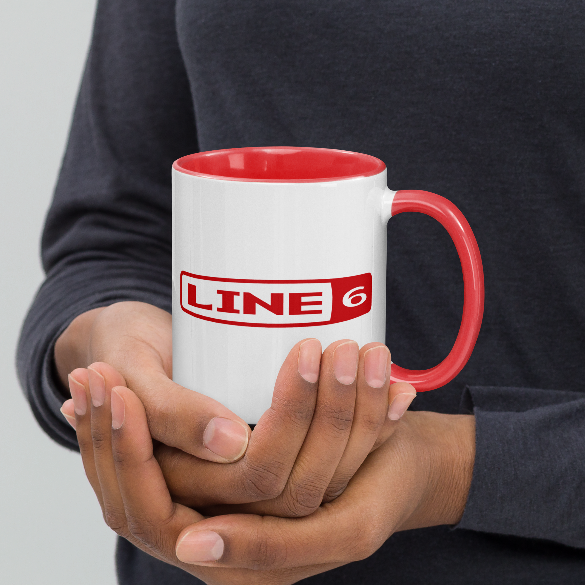 Line 6 Vintage Logo Mug - Red - Photo 7