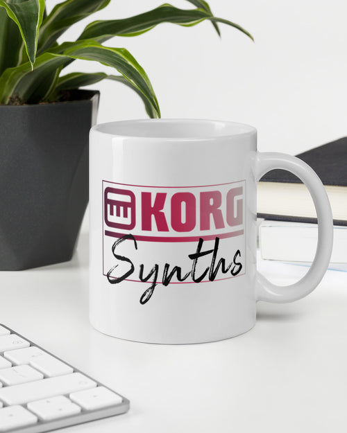 KORG Synths Coffee Mug  - White