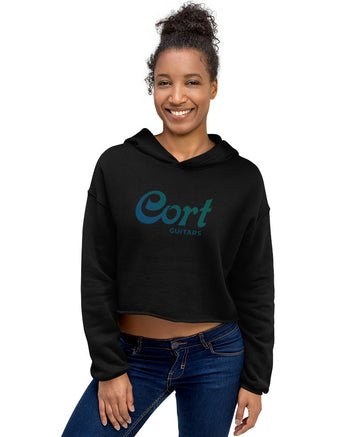 Cort Guitars Crop Hoodie  - Earth Gradient