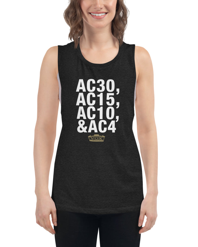 VOX Amps Ladies’ Muscle Tank - Black - Photo 1