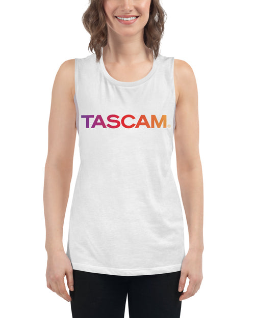 TASCAM Logo Ladies’ Muscle Tank  - Instamatic