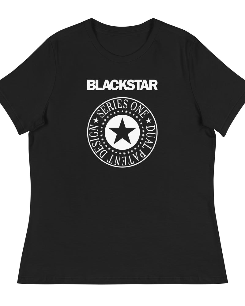 Blackstar Series One Womens Relaxed T-Shirt - Black - Photo 5