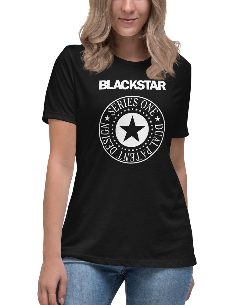 Blackstar Series One Womens Relaxed T-Shirt - Black - Photo 7