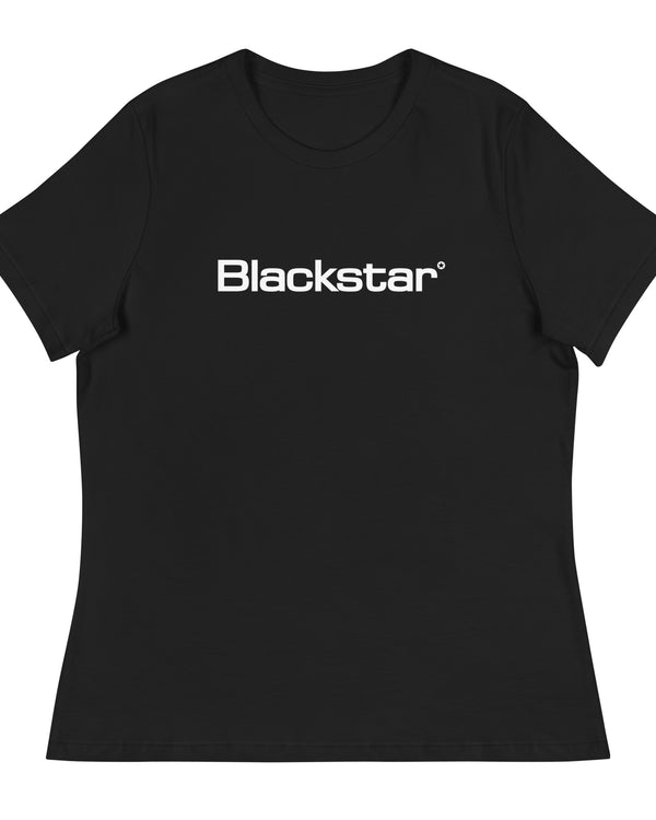 Blackstar Amps Womens Relaxed T-Shirt - Black - Photo 3