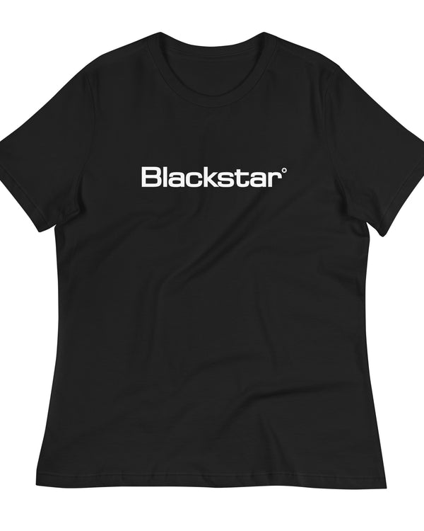 Blackstar Amps Womens Relaxed T-Shirt - Black - Photo 5