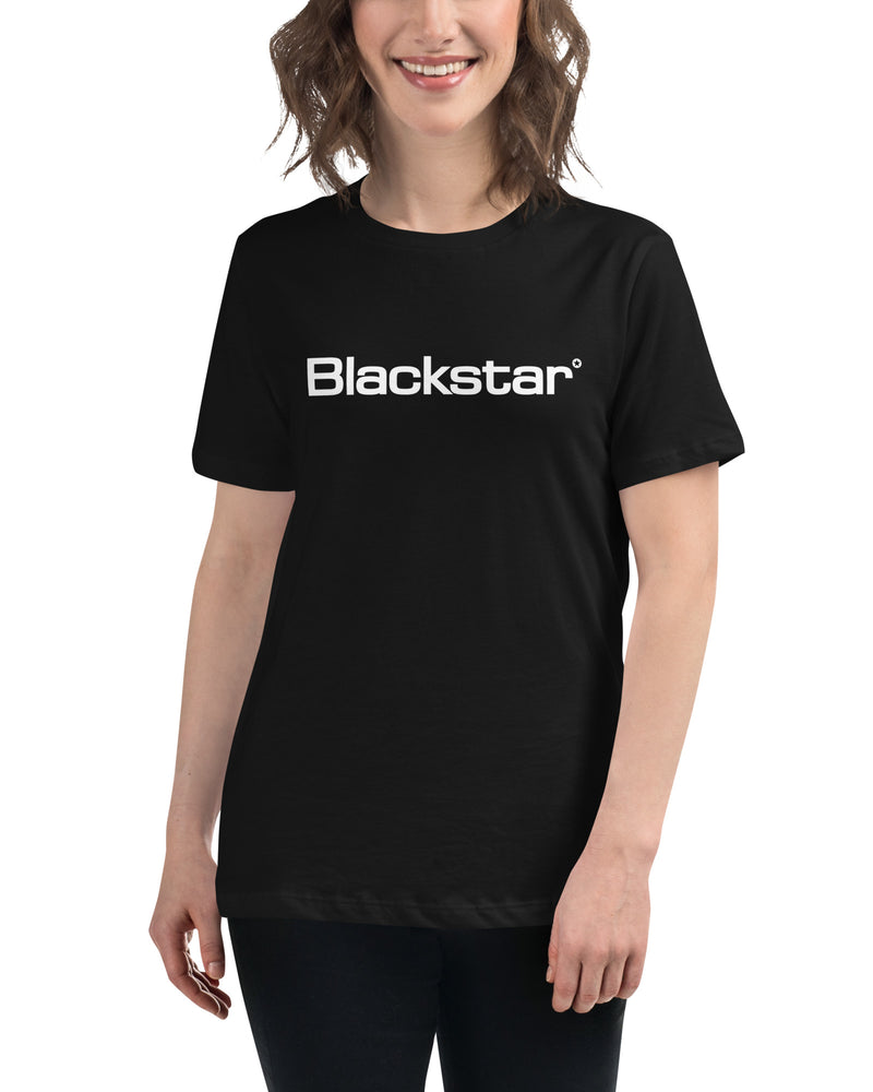 Blackstar Amps Womens Relaxed T-Shirt - Black - Photo 6