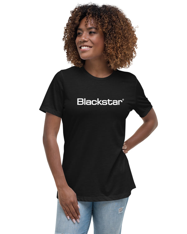 Blackstar Amps Womens Relaxed T-Shirt - Black - Photo 4