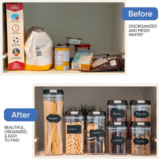 Airtight Food Storage Containers for Kitchen & Pantry Organization and —  ChefsPath