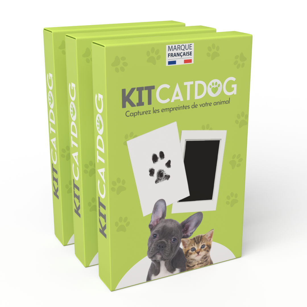 KitCatDog  Kit d'empreintes pour Chien et Chat