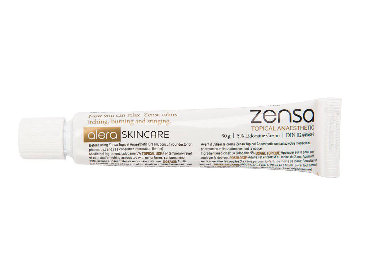 Zensa Numbing Cream 5 lidocaine  Aesthe Source