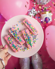 Gender Reveal Party Mädchen Kuchen