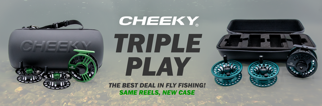 Buy Triple Play Fly Reel and Spool Bundle Online - Cheeky Fishing