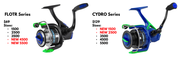 Cheeky Introduces 4 All-New Spinning Reel Sizes - Cheeky Fishing