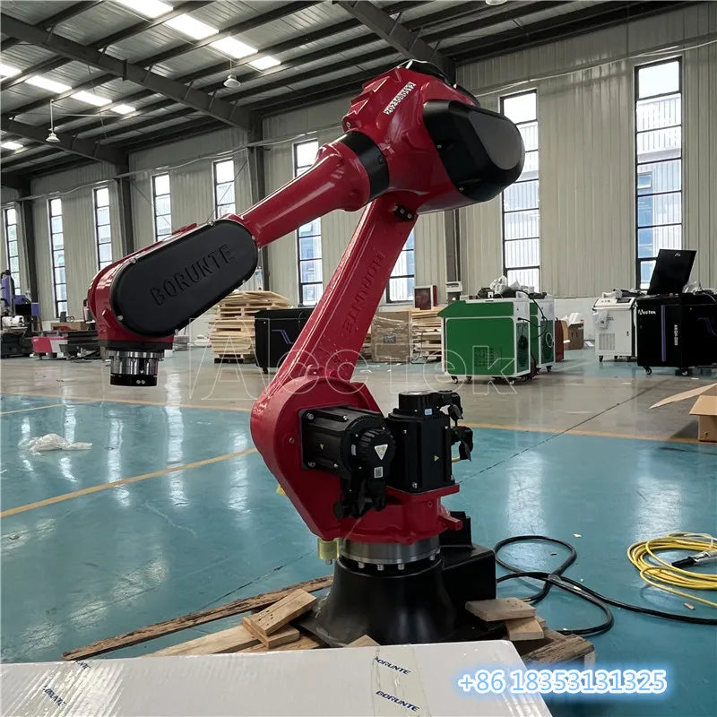 Raycus MAX JPT BWT 1500W 2kw 3kw Automatic 6 Axis Robot Arm Fiber Laser Robotic Welding Machine For Corner Welding Laser Welders - Image 5