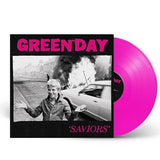 Green Day - Saviors - Import LP Record Exclusive Neon Pink Vinyl