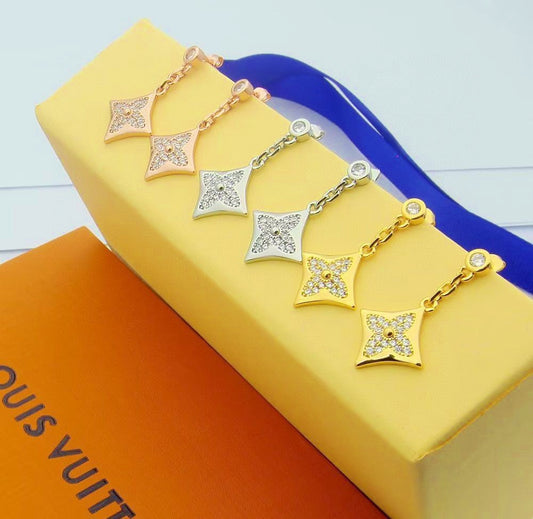 LOUIS VUITTON LV Chain Drop Earrings 1230099