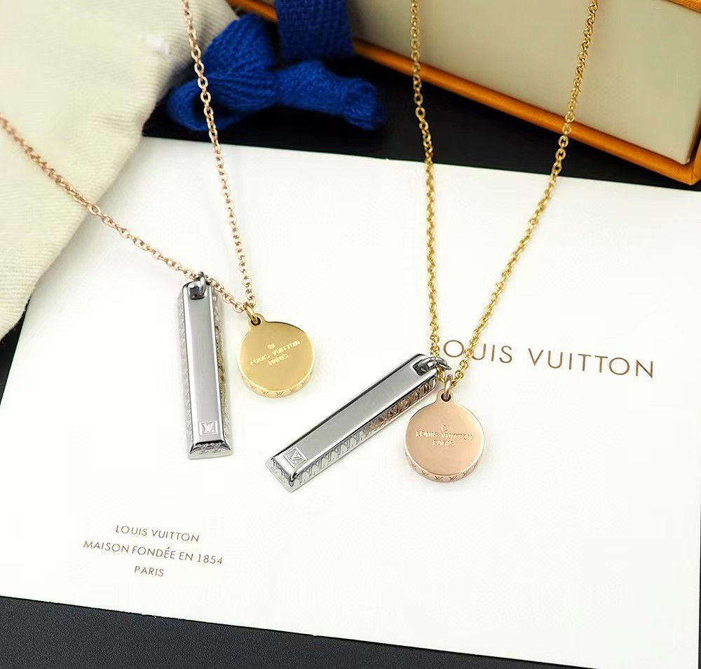 Louis Vuitton Repurposed Charm Necklaces  Reluxe Vintage