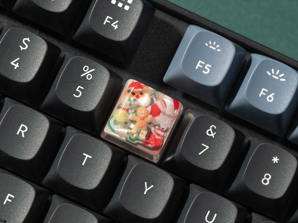 Christmas Theme Resin Artisan Keycaps