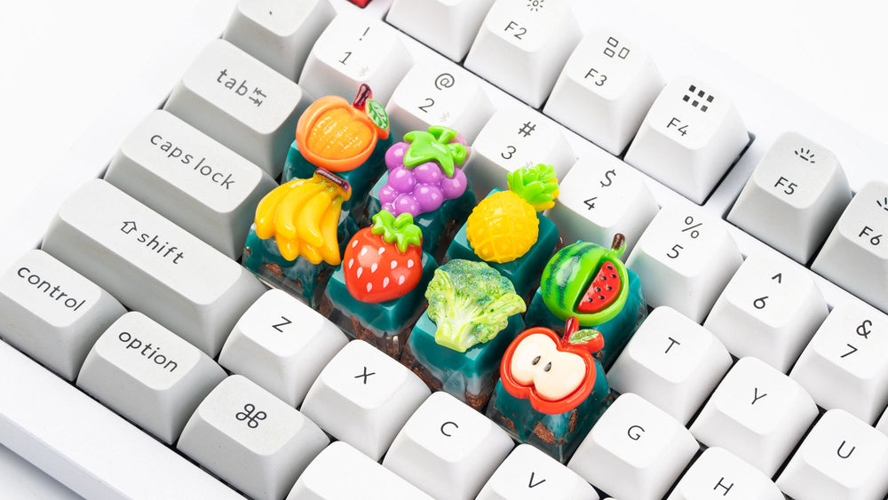 Cute Fruit Resin Artisan Keycap