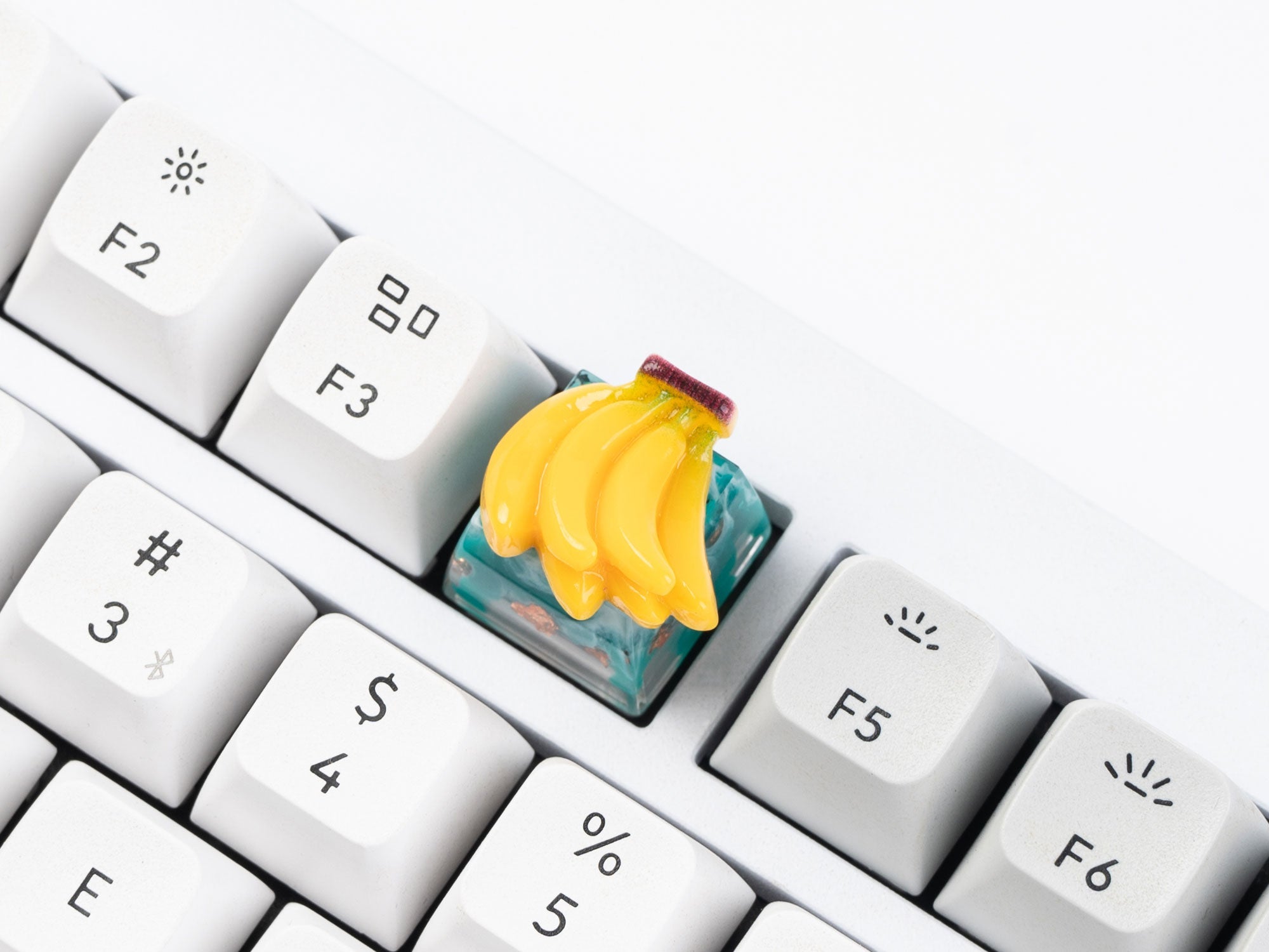 Cute Fruit Banana Resin Artisan Keycap