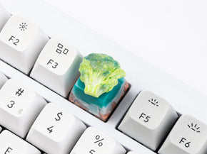 Cute Broccoli Resin Artisan Keycap