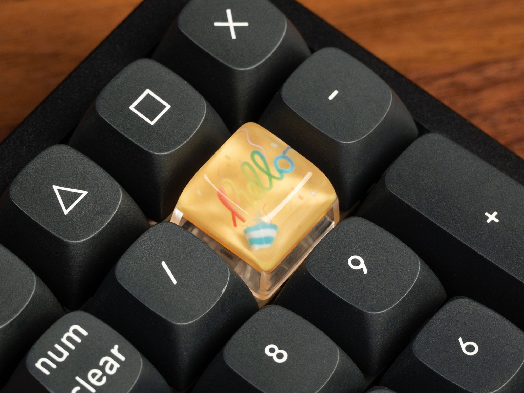 Hello Resin Artisan Keycap