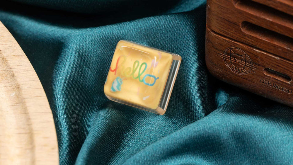 Hello Resin Artisan Keycap