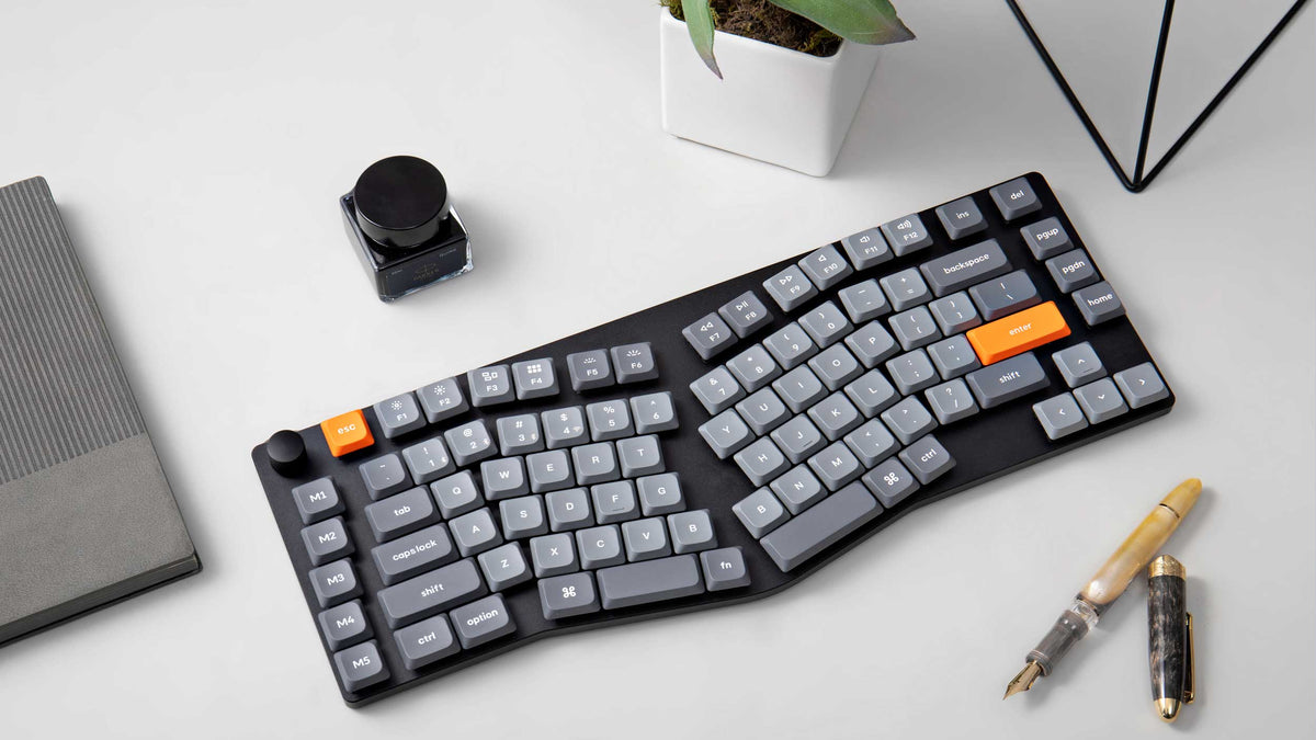 Keychron K15 Max QMK Alice 75% Ultra-slim Wireless Custom Mechanical Keyboard