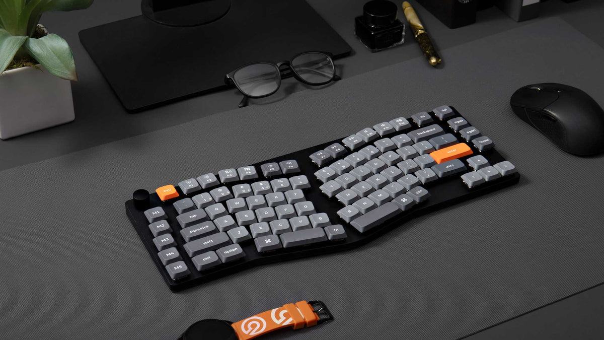 Keychron K15 Max QMK Alice 75% Ultra-slim Wireless Custom Mechanical Keyboard