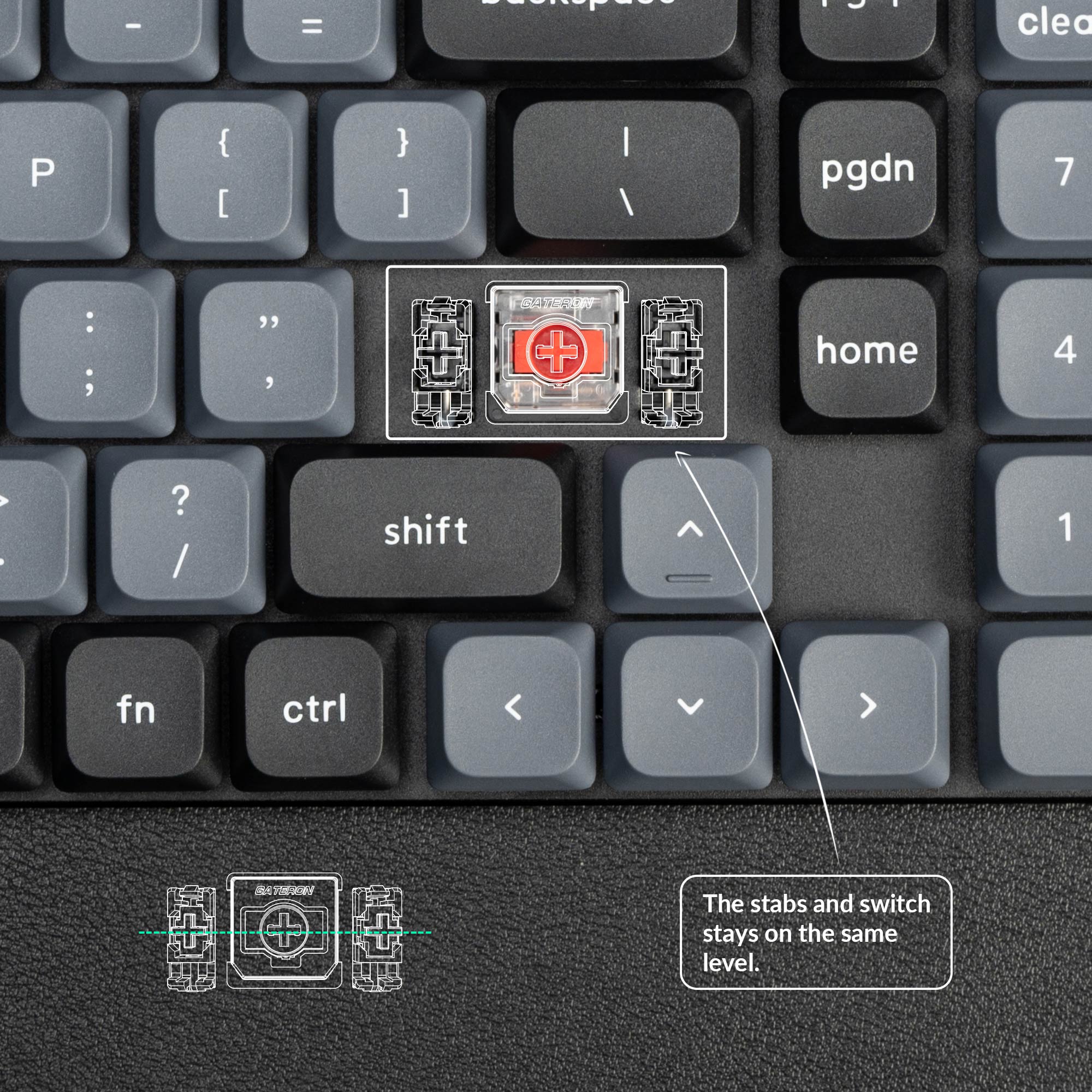 Keychron K17 Pro QMK/VIA 96% ultra-slim wireless custom mechanical keyboard