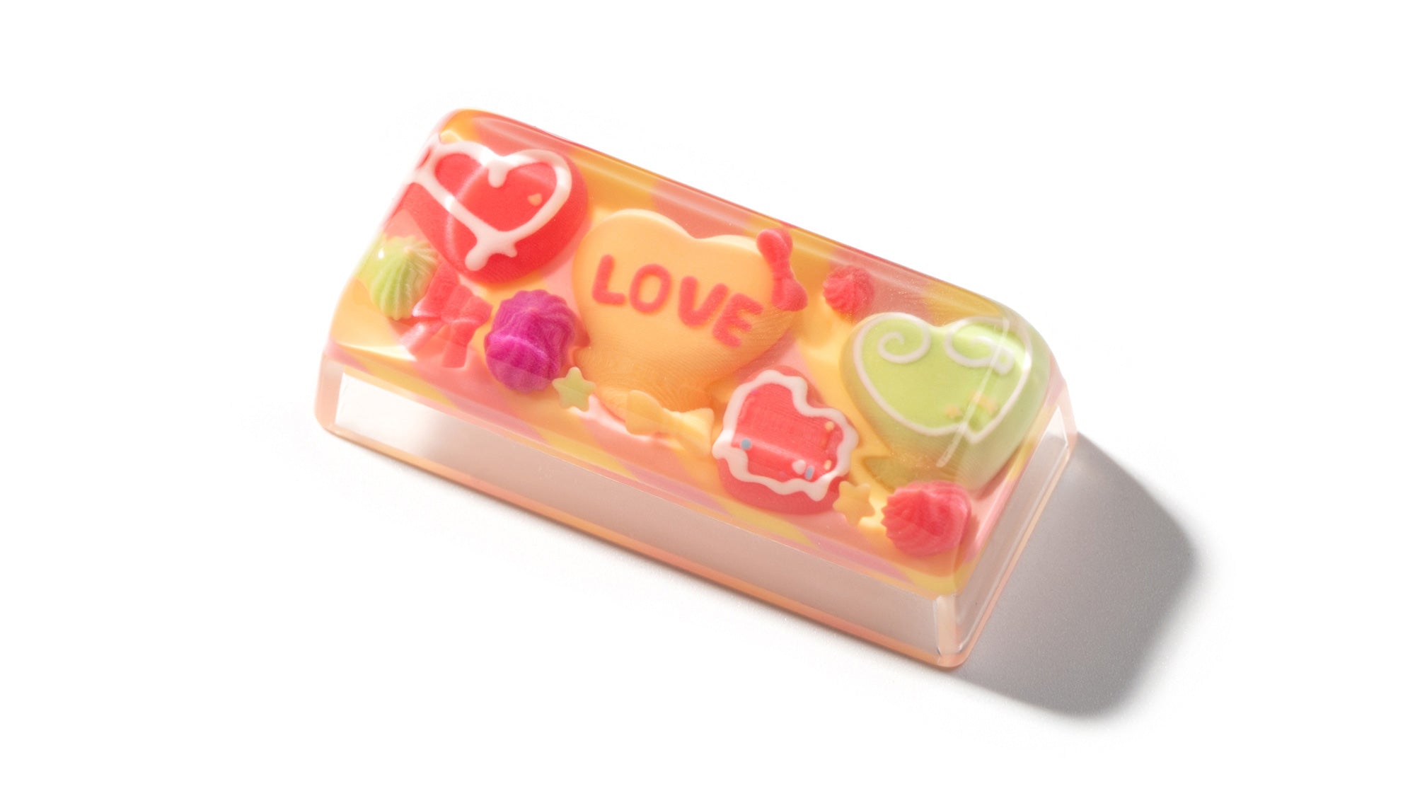 Loveheart Resin Artisan Keycap