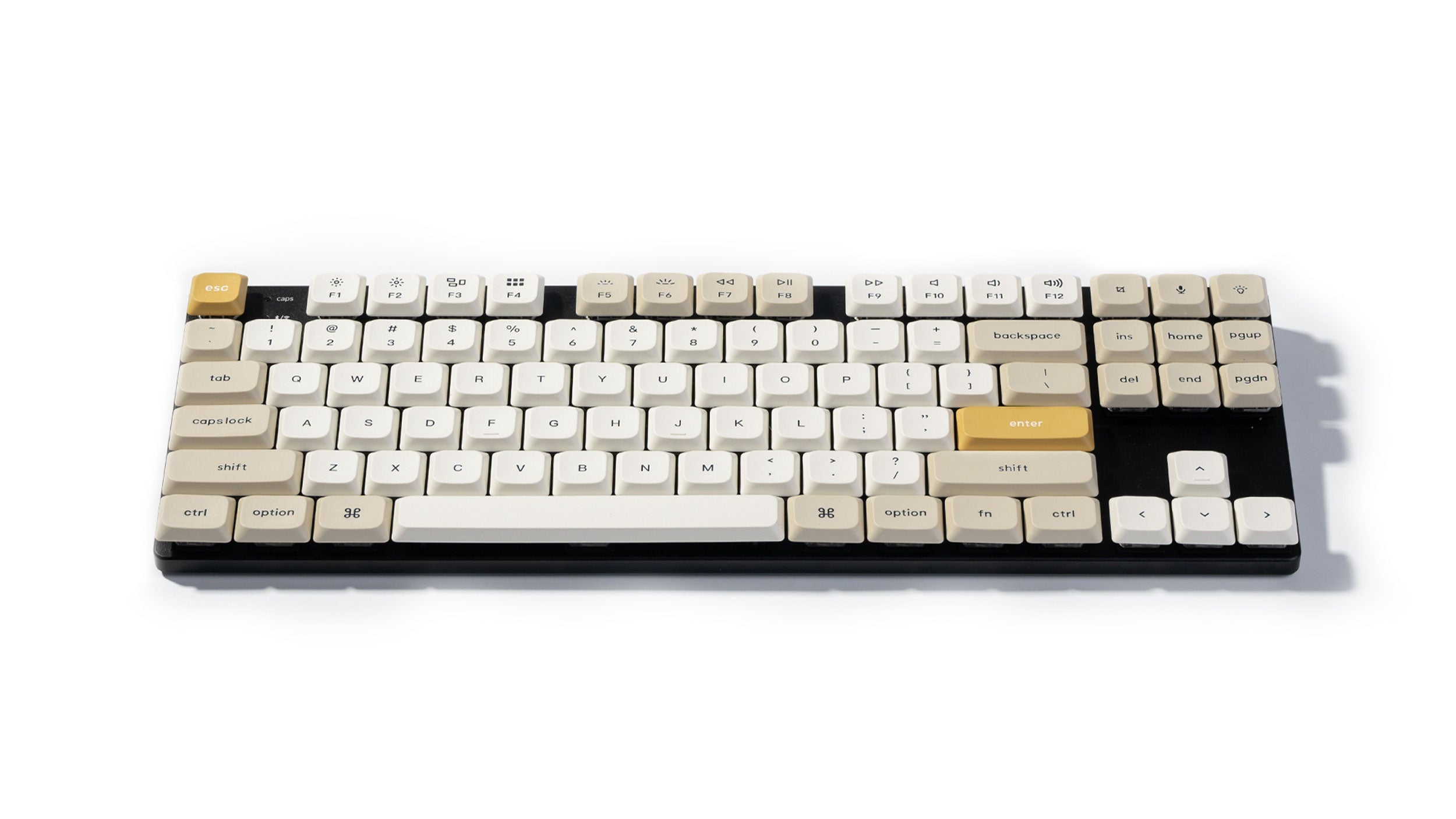 Low Profile Double Shot PBT LSA Keycap Set