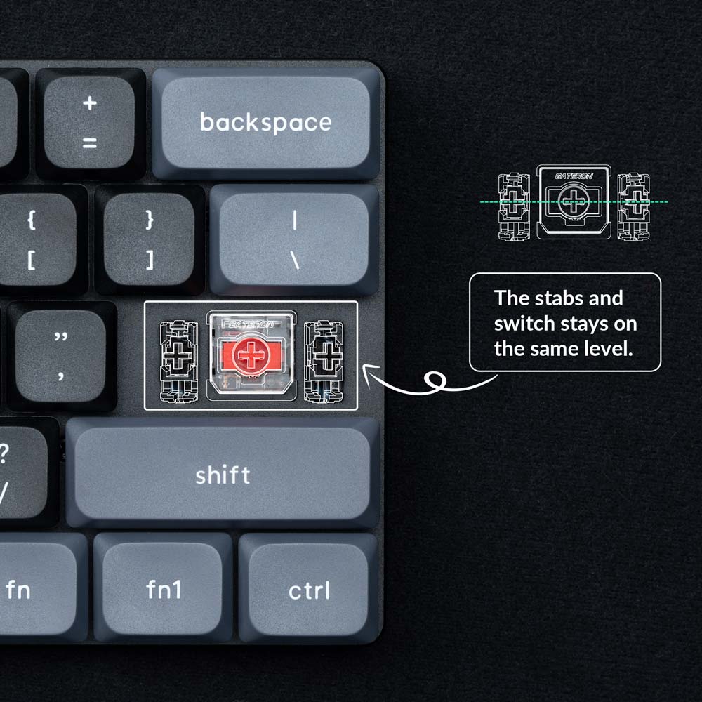 Keychron K9 Pro QMK/VIA Low-Profile Wireless Mechanical Keyboard