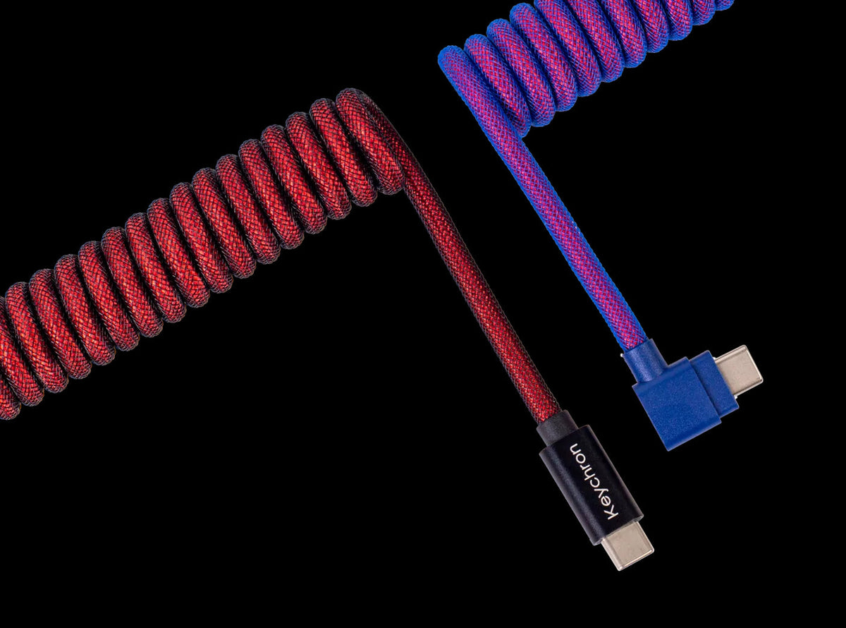 Cooler Master Coiled Cable Bleu Violet - Achat Accessoire