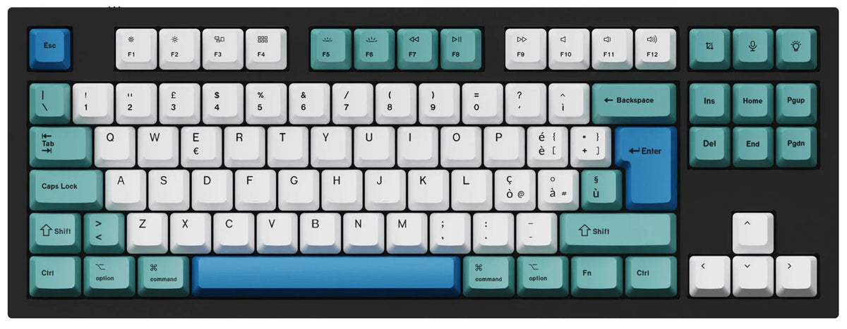 ISO & ANSI Q3 & Q4 & Q6 & K8 OEM Dye-Sub PBT Keycap Set