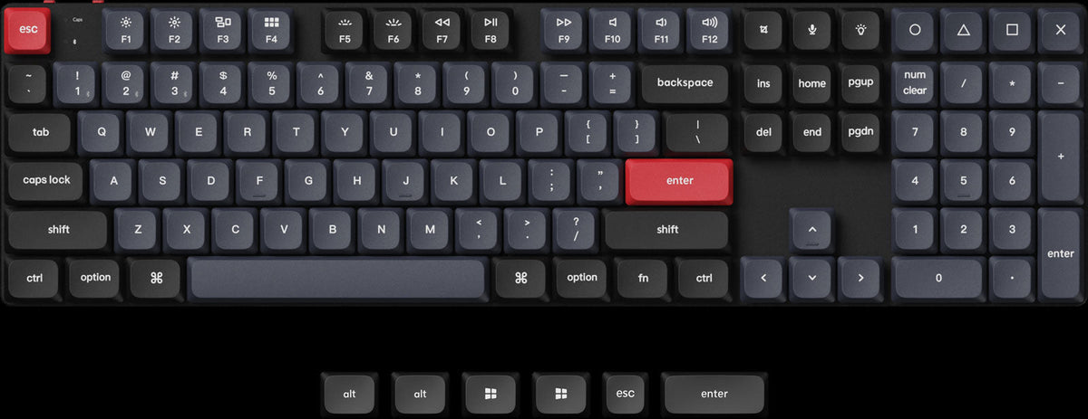 Keychron K7 Pro QMK/VIA Low-Profile Wireless Mechanical Keyboard