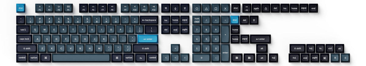 Double Shot KSA PBT Keycap Full Keycap Set