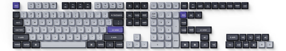 Double Shot KSA PBT Keycap Full Keycap Set