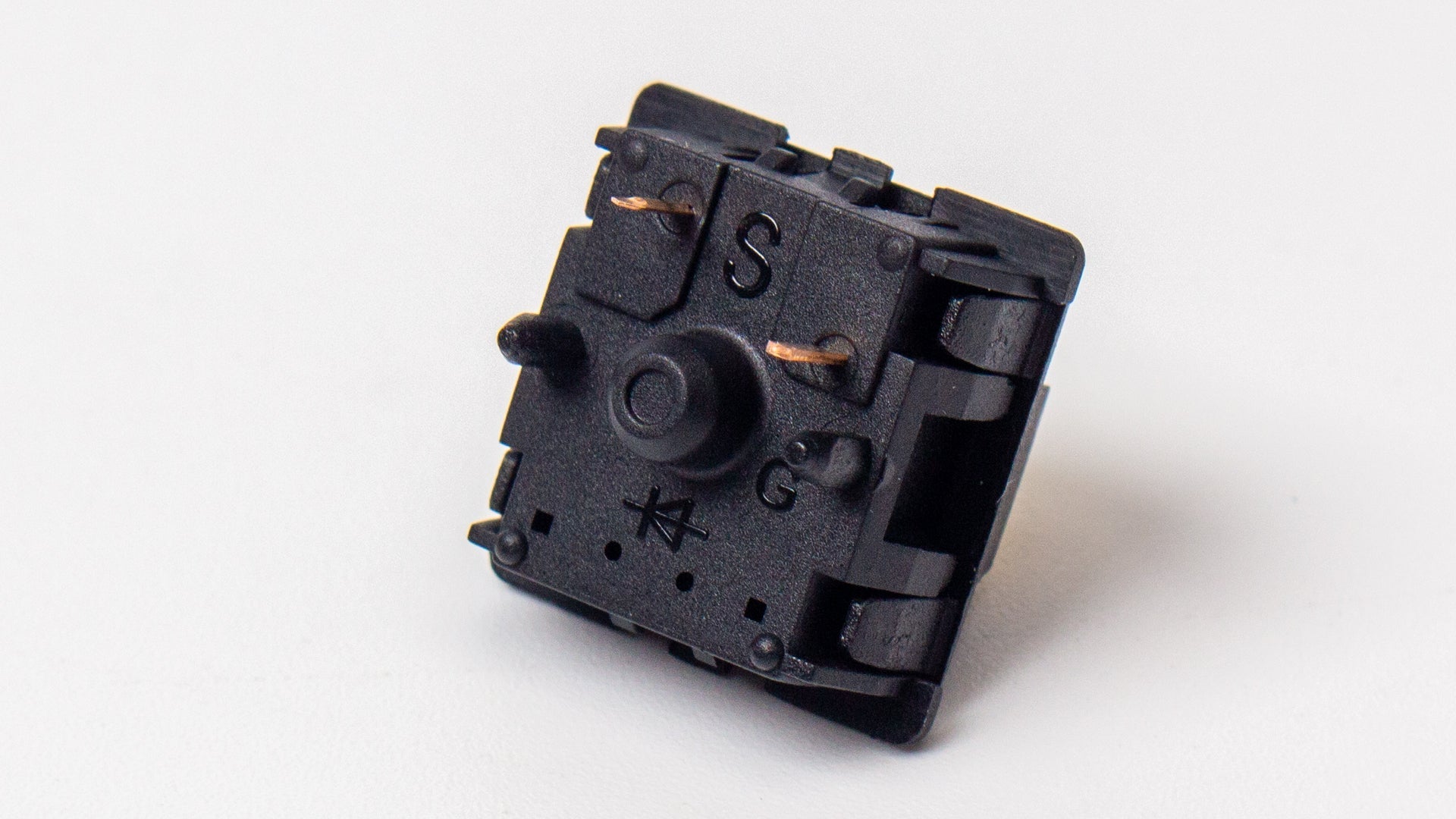 Gateron KS-3 Full Black Switch 5-Pin PCB Mounted