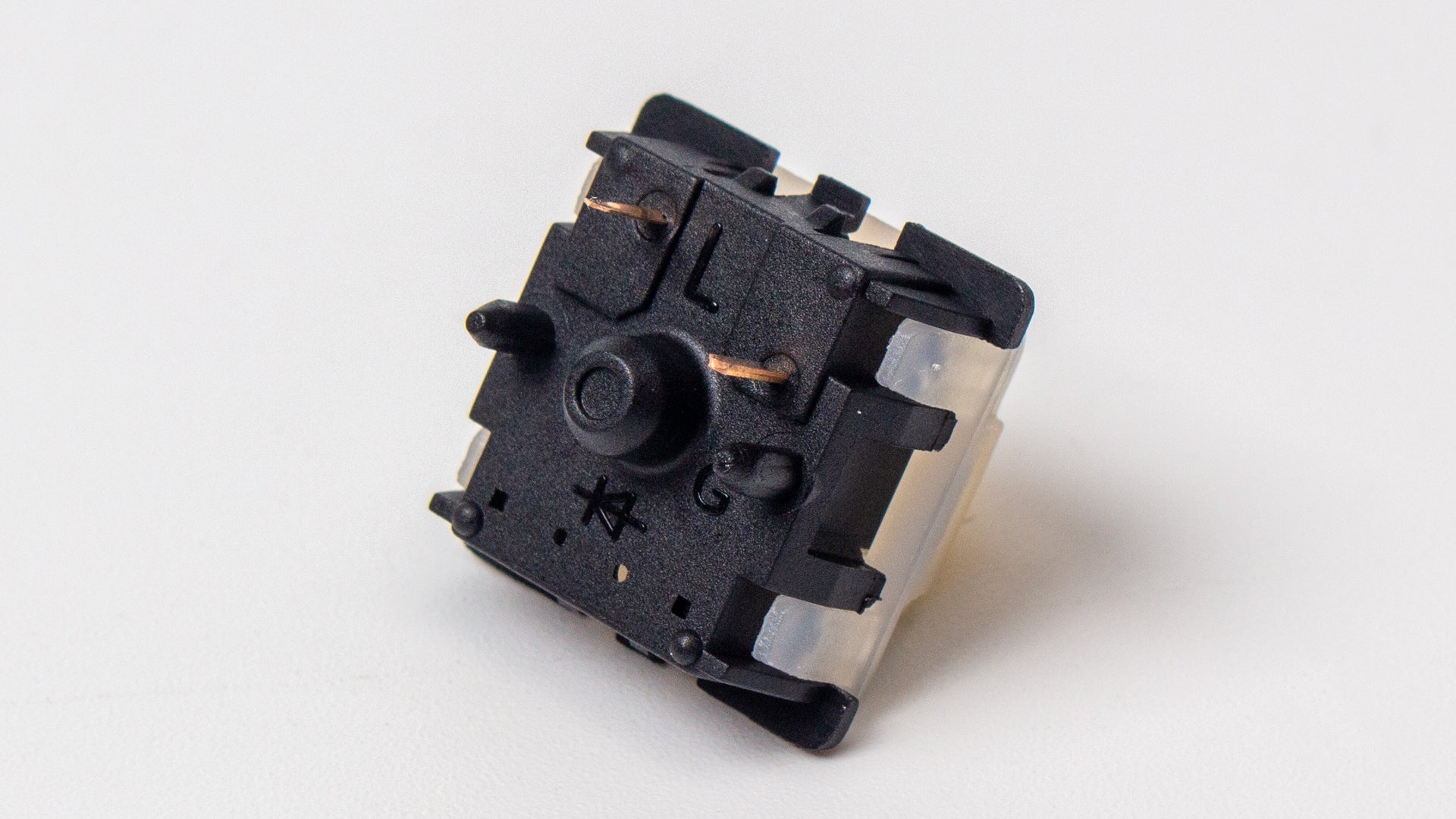 Gateron KS-3X47 Milky Top Black Bottom Switch