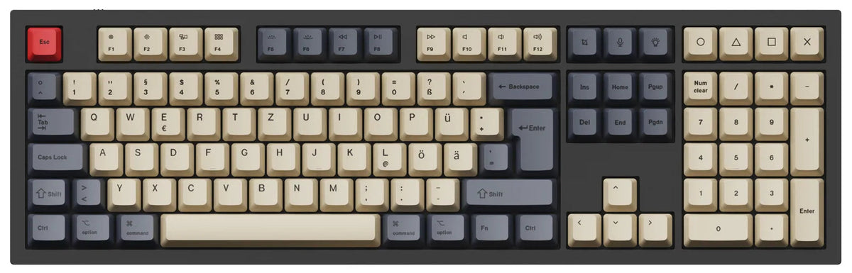 ISO & ANSI Q3 & Q4 & Q6 & K8 OEM Dye-Sub PBT Keycap Set