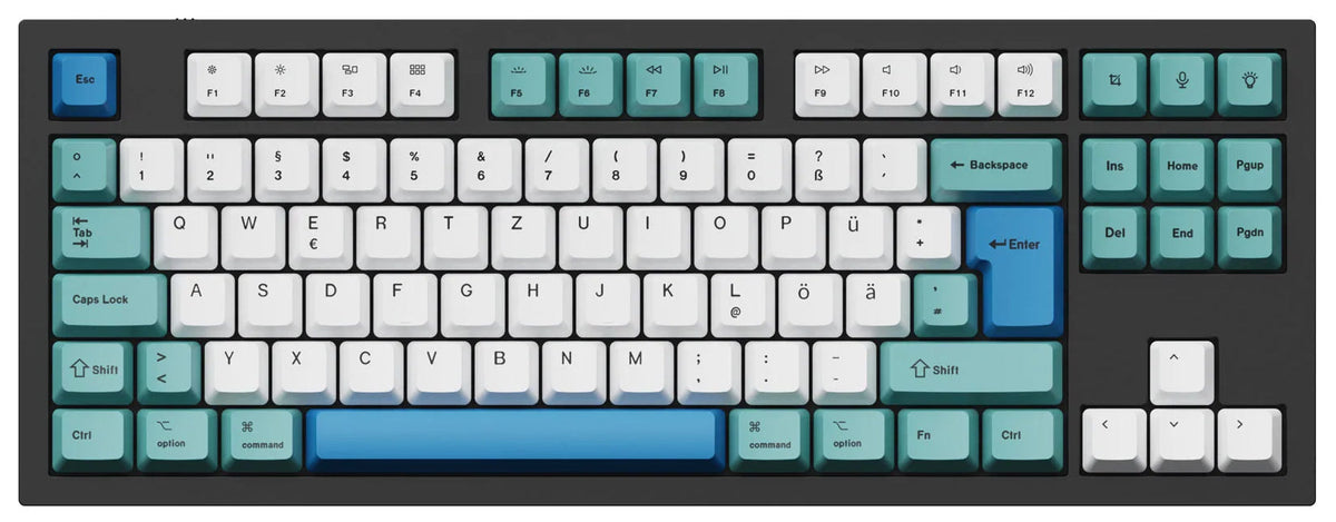 ISO & ANSI Q3 & Q4 & Q6 & K8 OEM Dye-Sub PBT Keycap Set