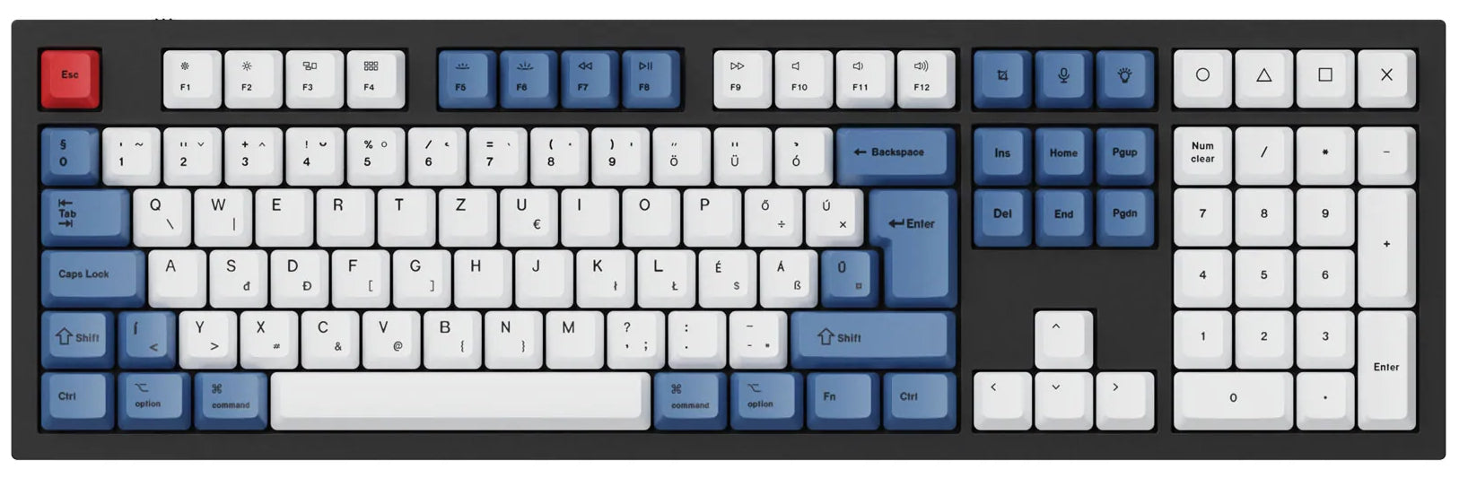 K6 OEM Dye-Sub PBT Keycap Set - Love